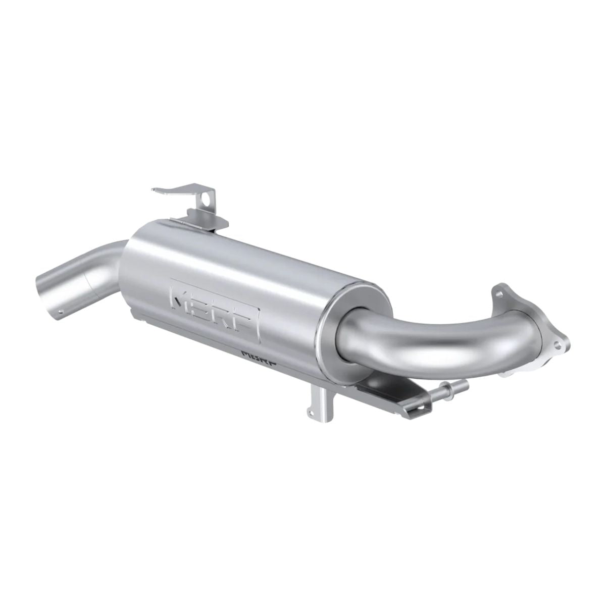 MBRP '20-'26 Polaris RZR Turbo R/Pro XP/S Moderate Performance Series Chambered Core Slip-On Exhaust