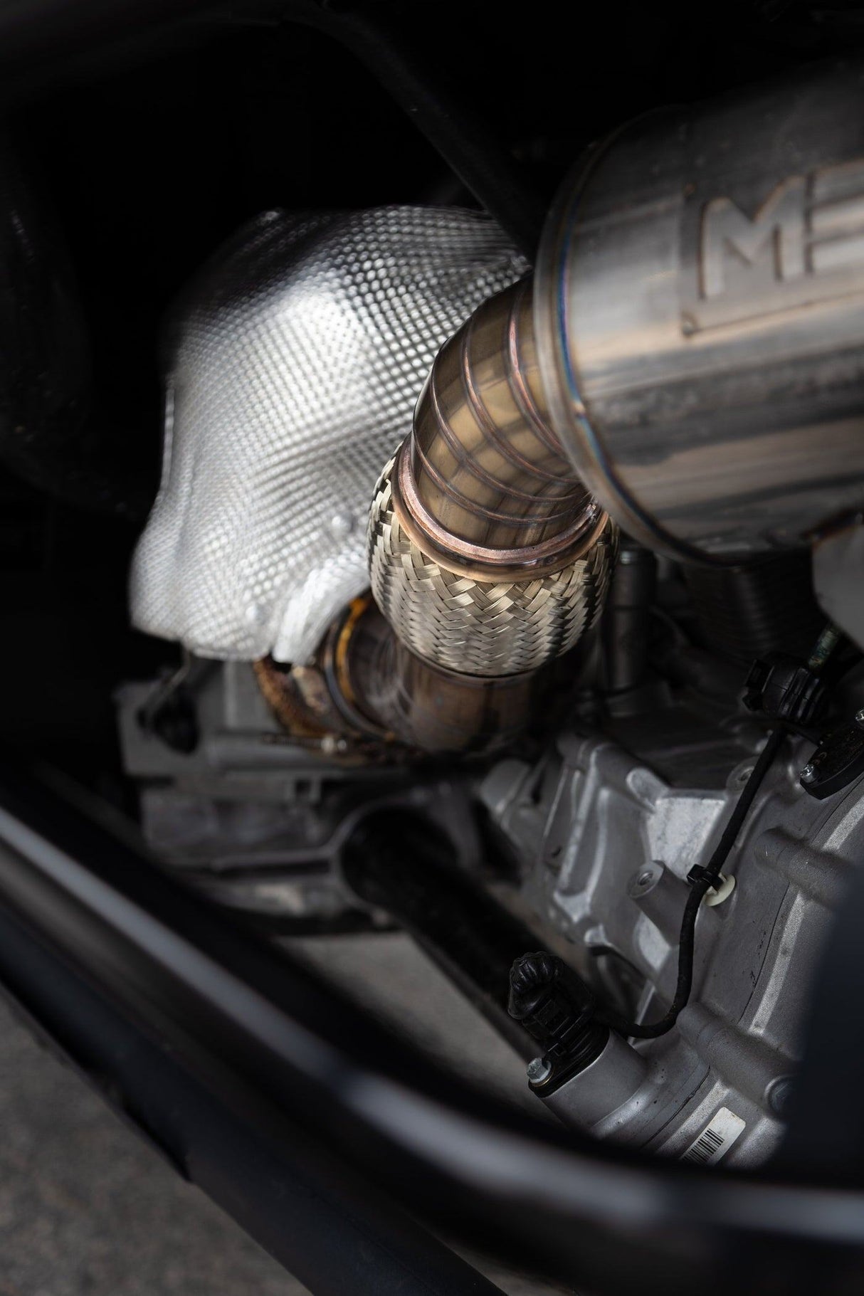 MBRP '24'-26 Can-Am Maverick R Mild Performance Series Slip-on Exhaust