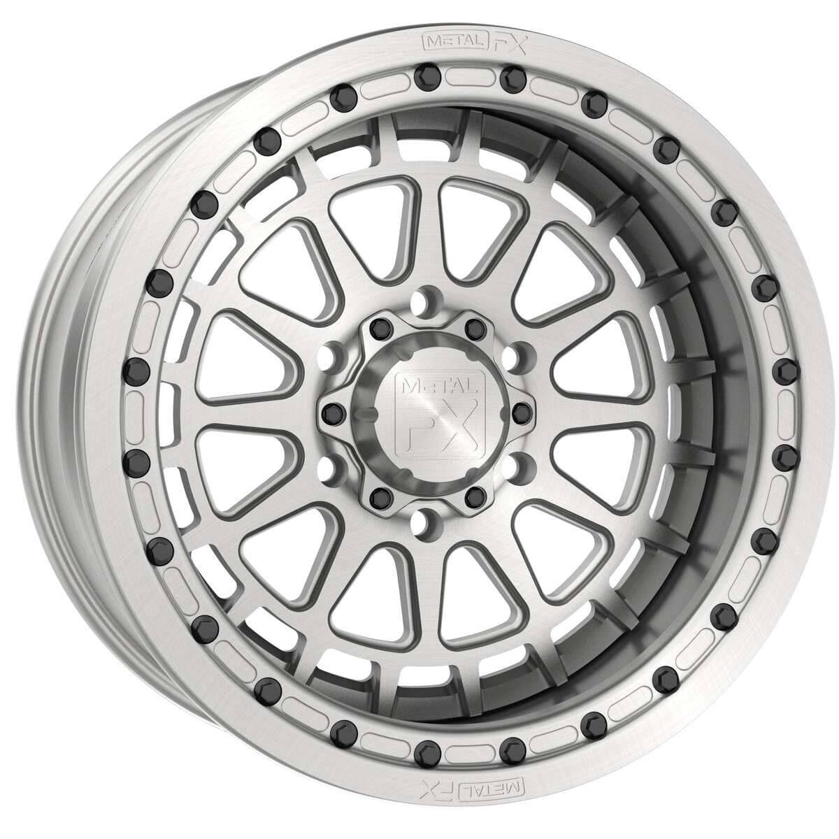 MetalFX 17" Outlaw 6R Forged 3-Piece Beadlock - Raw