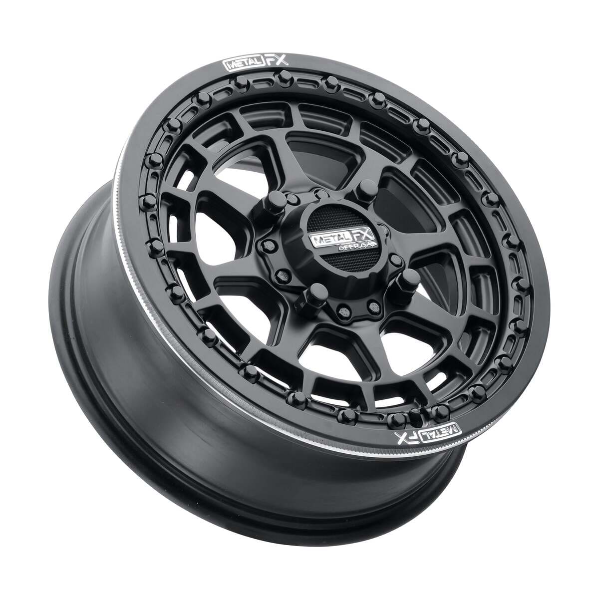 MetalFX 17" Outlaw Beadlock - Satin Black