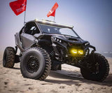 MetalFX '24+ Can-Am Maverick R Delta 6R Beadlock - Satin Black
