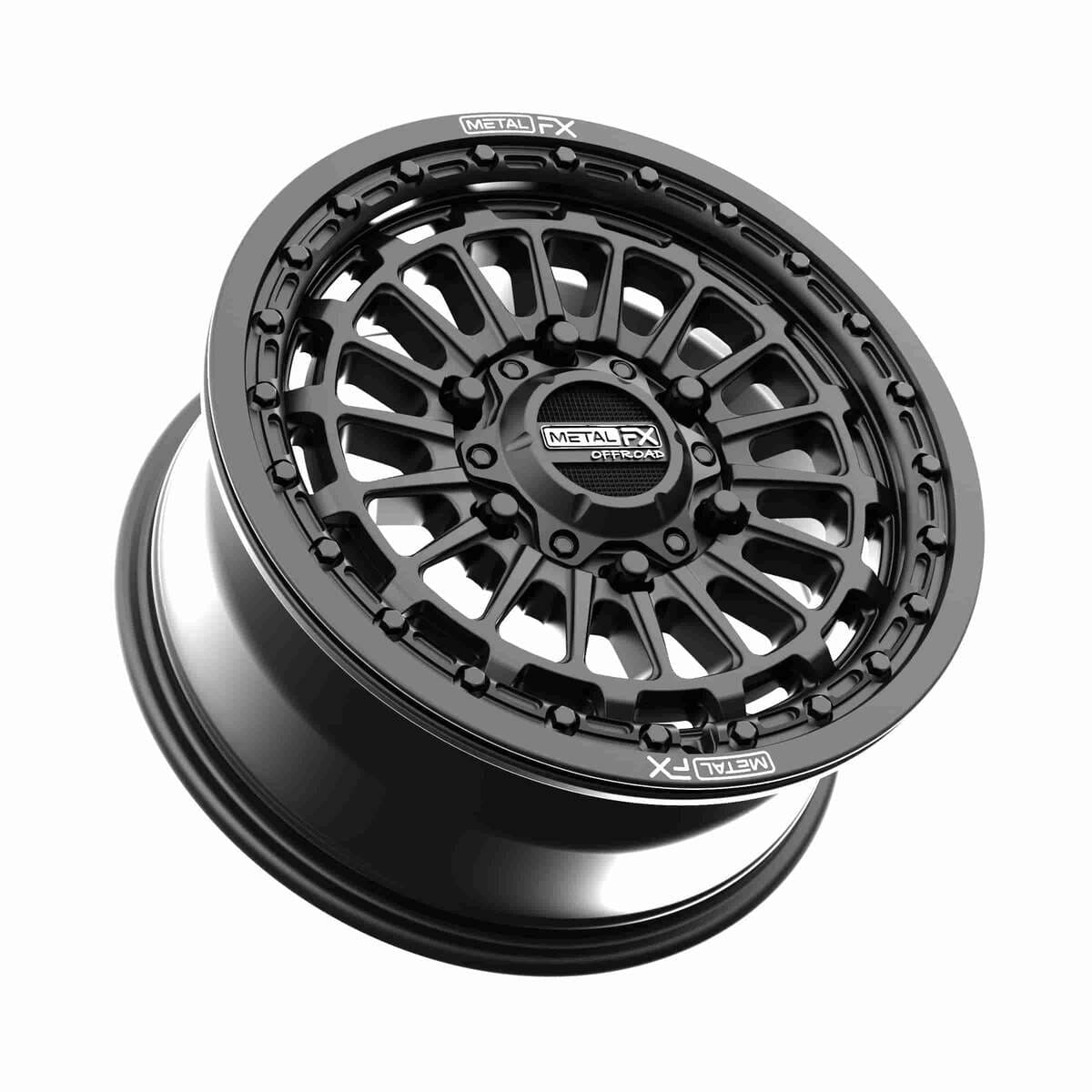 MetalFX Delta 6R Beadlock (6 Lug) - Satin Black