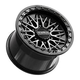 MetalFX Alpha 6R Beadlock - Gloss Black DDT Face