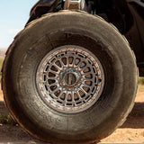 MetalFX Delta 6R Beadlock - Gunmetal Contrast Cut