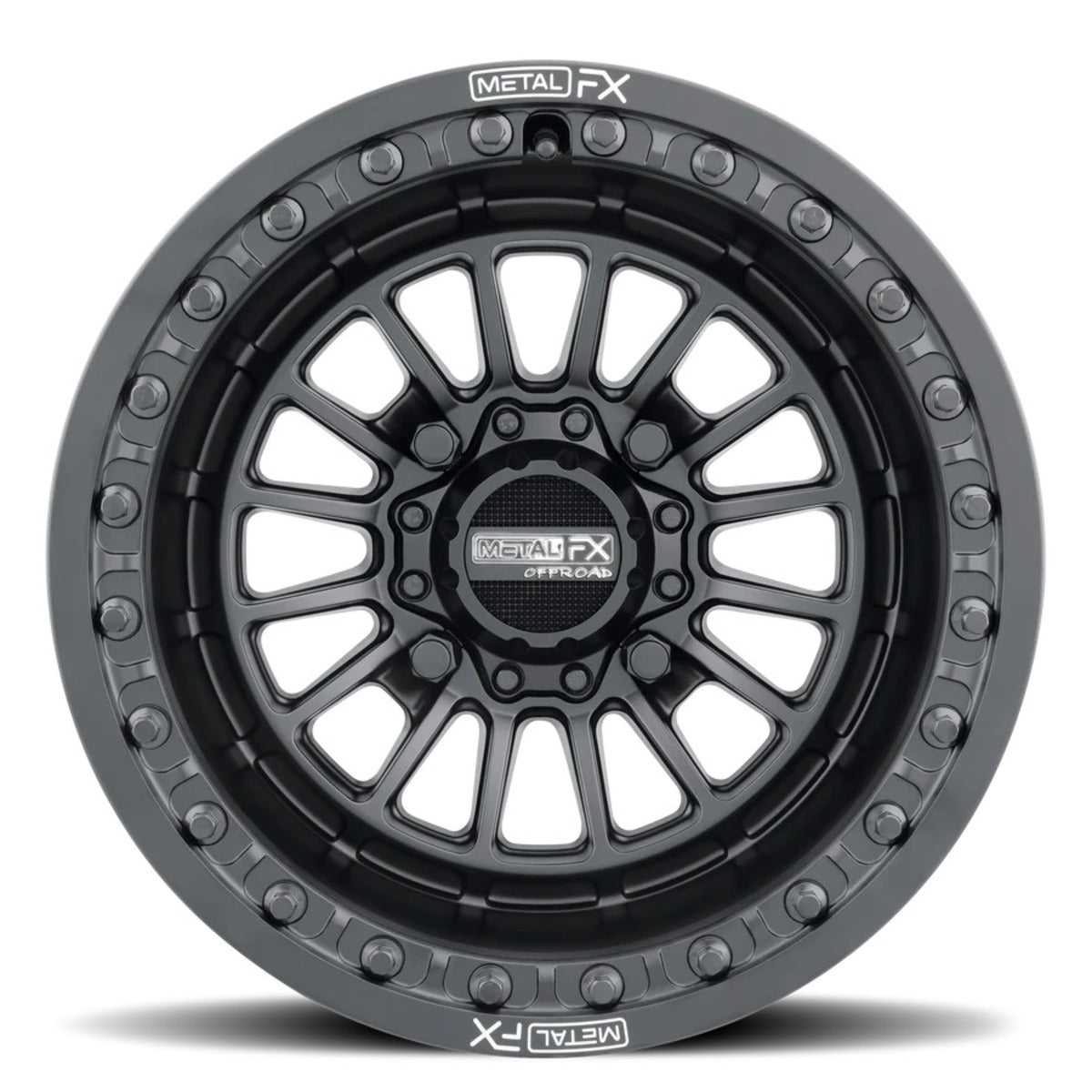 MetalFX Delta Black Beadlock & Maxxis Carnivore Radial Wheel & Tire Kit