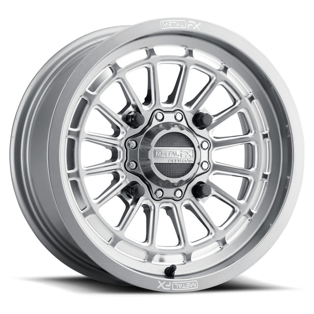 MetalFX Delta Contrast Cut Non-Beadlock Wheel - Gunmetal