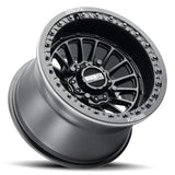 MetalFX Delta Gunmetal Contrast Cut Beadlock & Maxxis Carnivore Radial Wheel & Tire Kit