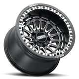 MetalFX Delta R Black Contrast Cut Beadlock & Maxxis Carnivore Radial Wheel & Tire Kit