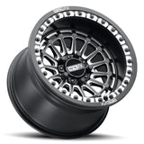 MetalFX Delta R Black Contrast Cut Beadlock & Maxxis Roxxzilla Radial Wheel & Tire Kit