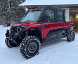 MetalFX Delta R UTV Beadlock Wheel Kit - Satin Black Contrast Cut
