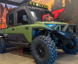 MetalFX Delta R UTV Beadlock Wheel Kit - Satin Black