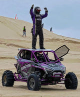 MetalFX Delta UTV Beadlock Wheel Kit - Satin Black Contrast Cut