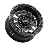MetalFX Gloss Black Contrast Cut Rampage 6R Beadlock