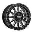 MetalFX Gloss Black Contrast Cut Rampage R Beadlock