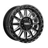 MetalFX Gloss Black Contrast Cut Rampage R Beadlock