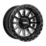 MetalFX Gloss Black Contrast Cut Rampage R Beadlock