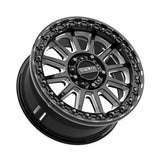 MetalFX Gloss Black Contrast Cut Rampage R Beadlock