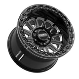 MetalFX Gloss Black Contrast Cut Rampage R Beadlock