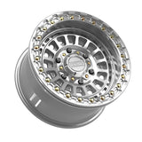 MetalFX Gloss Silver Machined Sicario 6R Beadlock