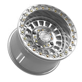 MetalFX Gloss Silver Machined Sicario Beadlock