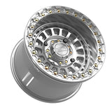 MetalFX Gloss Silver Machined Sicario Beadlock