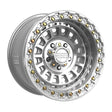 MetalFX Gloss Silver Machined Sicario R Beadlock