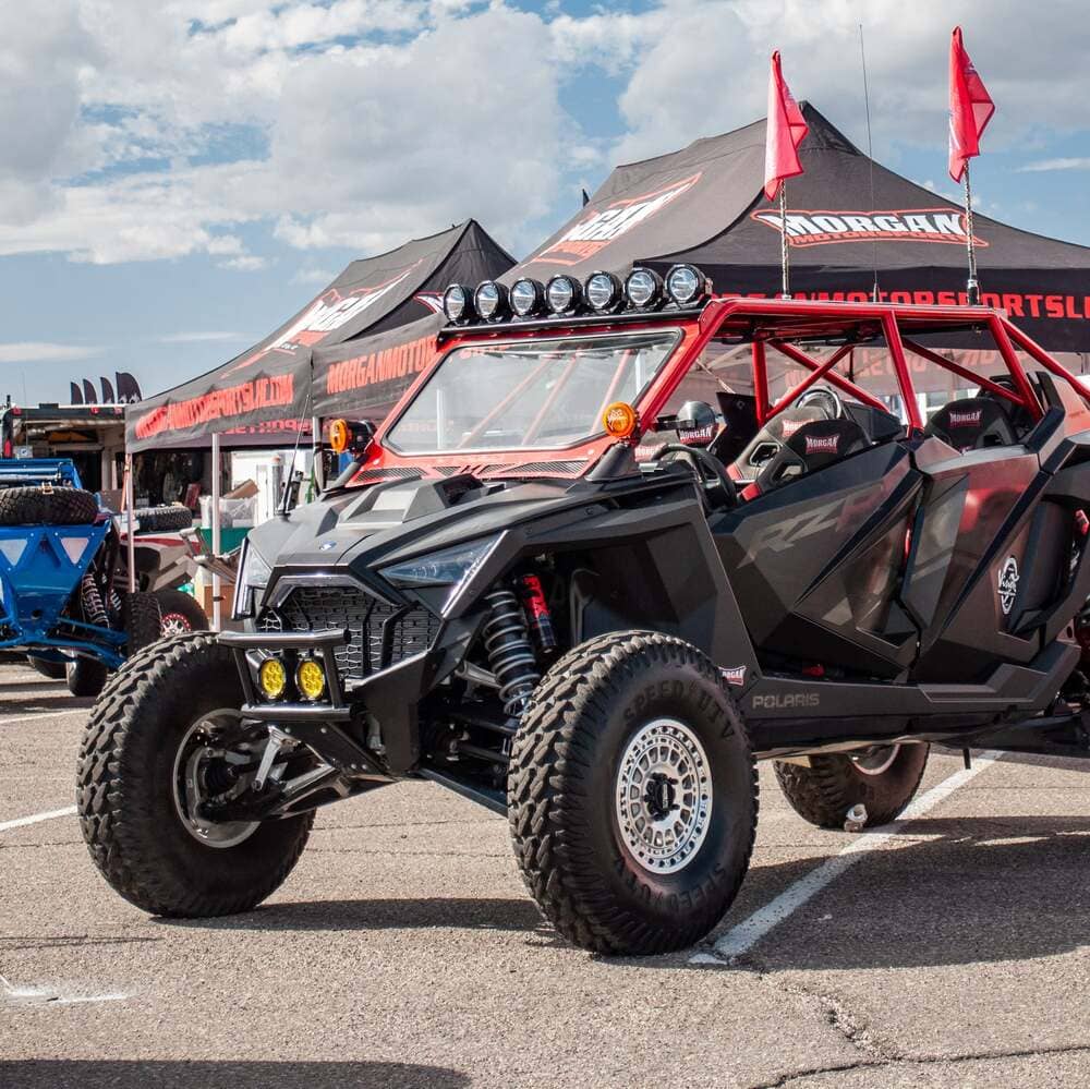 MetalFX Hitman R UTV Beadlock 5-Lug Wheel Kit - Raw