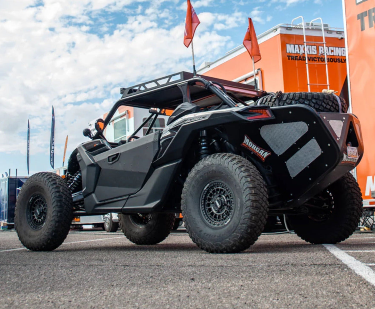 MetalFX Hitman UTV Beadlock Wheel Kit - Satin Black
