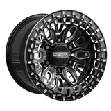 MetalFX Mayhem 6R Beadlock - Gloss Black Contrast Cut
