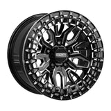 MetalFX Mayhem R Beadlock - Gloss Black Contrast Cut
