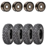MetalFX OffRoad Hitman 15X6 Bronze Beadlock & Maxxis Roxxzilla Radial Wheel & Tire Kit