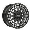 MetalFX Outlaw 6R Beadlock Satin Black Contrast Cut