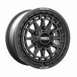 MetalFX Outlaw 6R Satin Black UTV Beadlock Wheel Kit