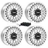 MetalFX Outlaw 6R UTV Beadlock Wheel Kit - Raw
