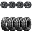 MetalFX Outlaw R 15x7 Beadlock & Maxxis Carnivore Radial Wheel & Tire Kit
