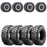 MetalFX Outlaw R 15x7 Beadlock & Maxxis Carnivore Radial Wheel & Tire Kit
