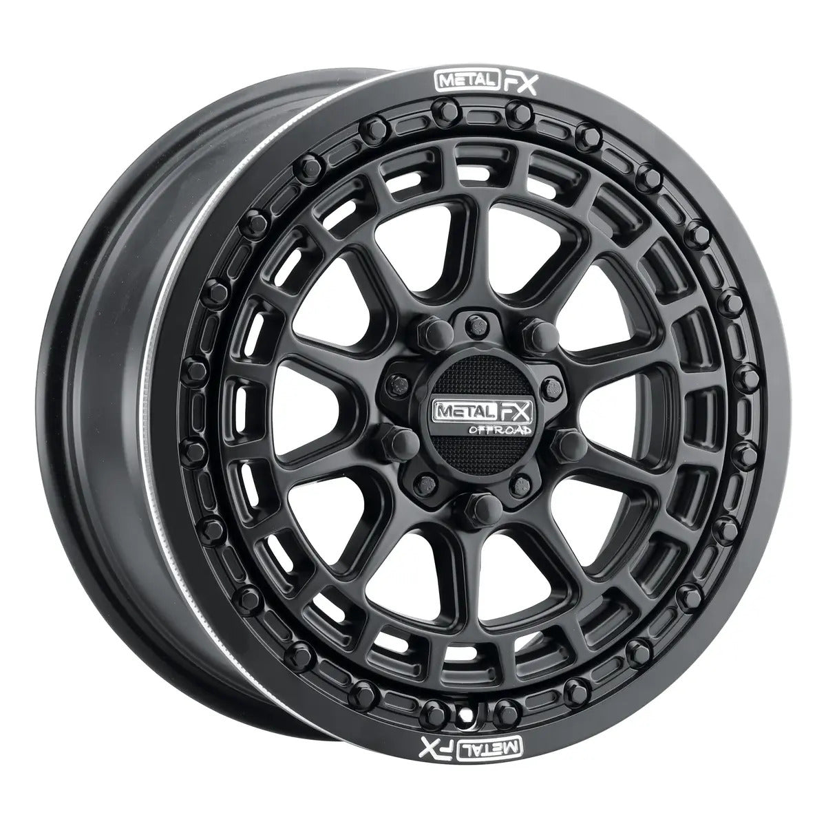 MetalFX Outlaw R 15x7 Beadlock & Maxxis Carnivore Radial Wheel & Tire Kit
