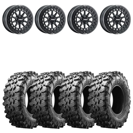 MetalFX Outlaw R 17×7 Beadlock & Maxxis Carnivore Radial Wheel & Tire Kit