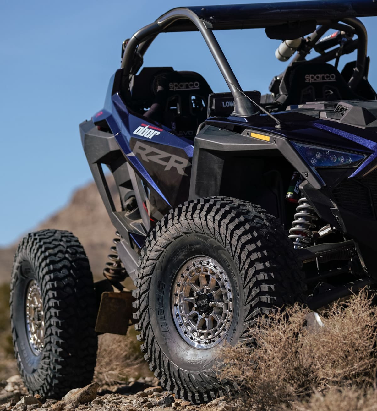 MetalFX Outlaw R UTV Beadlock 5-Lug Wheel Kit - Raw