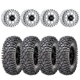 MetalFX Outlaw Raw 15x6 Beadlock & Maxxis Roxxzilla Radial Wheel & Tire Kit