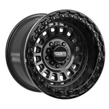 MetalFX Satin Black w/ Gloss Black Ring Sicario R Beadlock