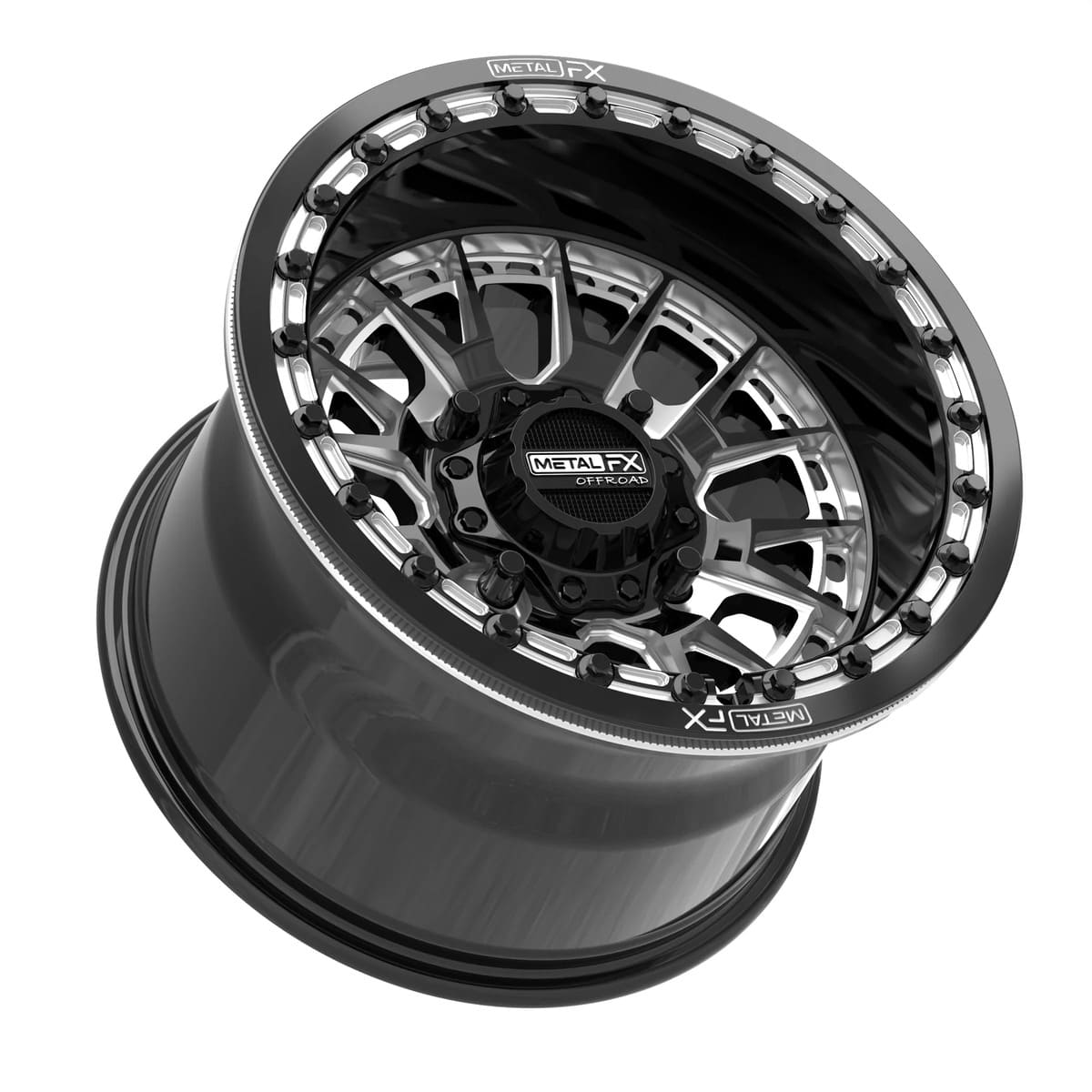 MetalFX Slayer Beadlock - Gloss Black Contrast Cut