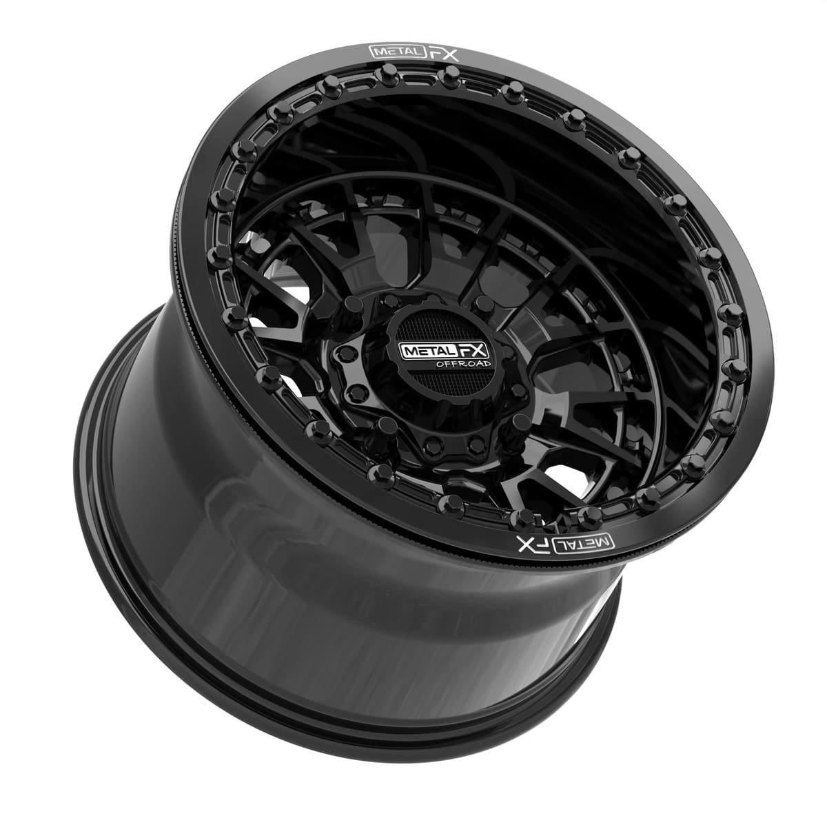 MetalFX Slayer Beadlock - Gloss Black