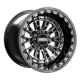 MetalFX Slayer R Beadlock - Gloss Black Contrast Cut