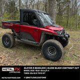 MetalFX Slayer R Beadlock - Gloss Black Contrast Cut