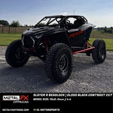 MetalFX Slayer R Beadlock - Gloss Black Contrast Cut