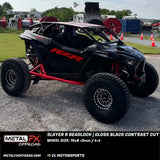 MetalFX Slayer R Beadlock - Gloss Black Contrast Cut