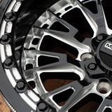 MetalFX Slayer R Beadlock - Gloss Black Contrast Cut