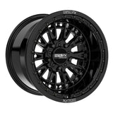 MetalFX Slayer R Beadlock Gloss Black