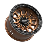 MetalFX Smoked Bronze Rampage 6R Beadlock w/ Gloss Black Ring